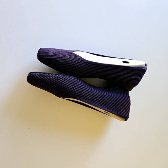 VIVAIA Women's Square-Toe V-Cut Flats (Margot 2.0) Eggplant Size EUR 39 US 8 - Picture 8 of 16